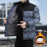 新款男士外套冬季羽绒棉服棉衣韩版帅气加厚棉袄立领韩版棉衣-P50，男装棉衣，星座1206（原A206）