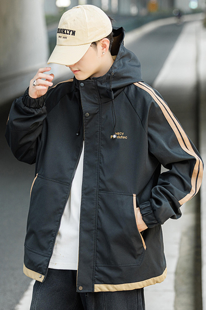 春秋新款连帽外套男休闲宽松青少年夹克jm1129-P60,男装夹克,星座1206（原A206）