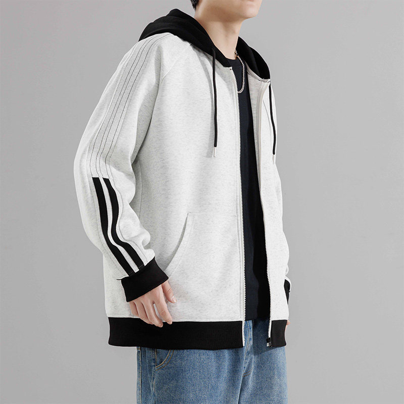 连帽卫衣男生春秋季新款美式潮牌宽松重磅运动帽衫HH8925-P45,男装卫衣,星座1206（原A206）