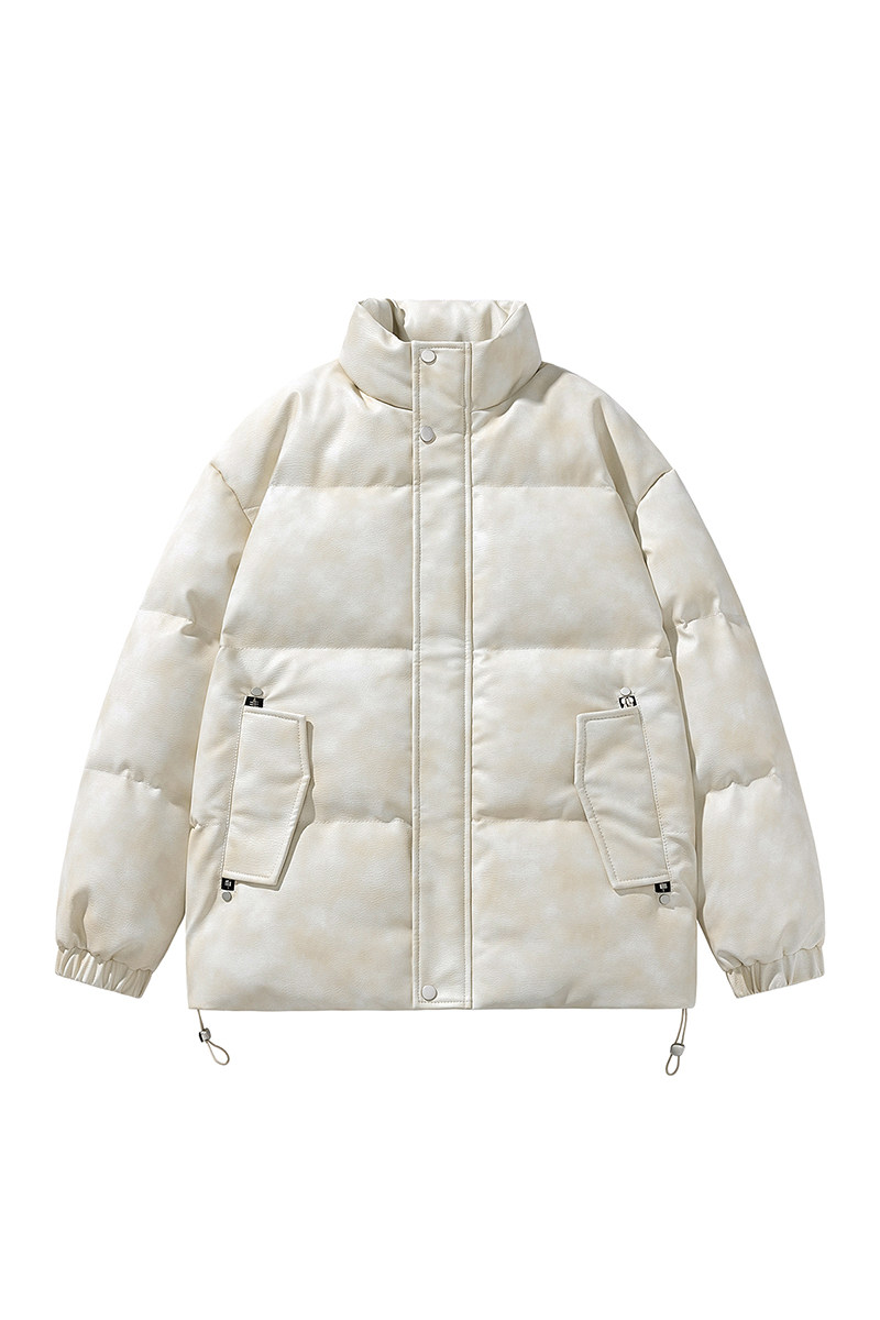 男装美式休闲冬新宽松做旧水洗皮衣棉衣棉服情侣外套GS8170-P115,男装皮衣,星座1206（原A206）