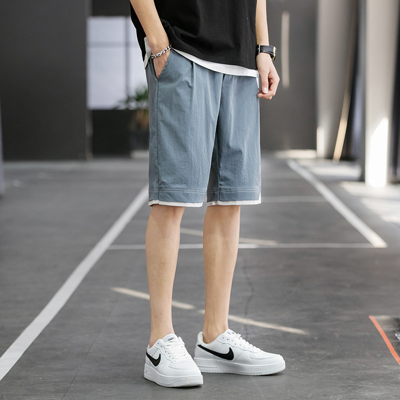 2023夏季短裤宽松运动裤中裤五分裤休闲裤跑步速干DK108-P13,男装休闲裤,星座1206（原A206）