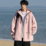 2025年春季新款男女同款户外潮流时尚运动夹克外套HS8805-P65，男装夹克，电商A206