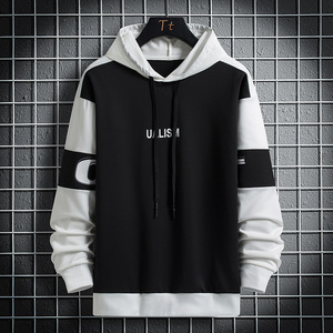 卫衣男连帽衫春秋季新款潮男士休闲运动服男装青少年潮W2333-P35