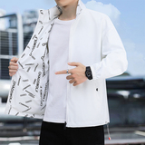 夹克男韩版假两件外套新款2024秋季工装衣服百搭宽松CSL2288-P43，男装夹克，星座1206（原A206）