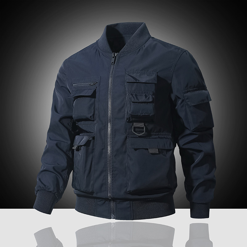 飞行员夹克男多口袋工装外套机能夹克三防冲锋衣上衣BC3350-P190,男装夹克,星座1206（原A206）