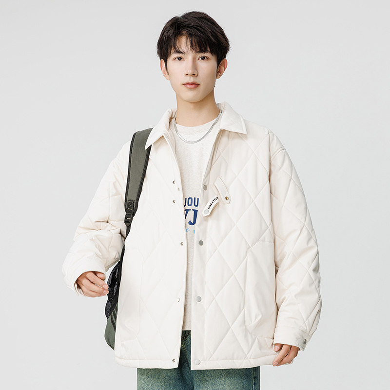 【新品】主推冬季棉衣青少年夹克男士情侣翻棉服外套GS8091-P80,男装夹克,星座1206（原A206）