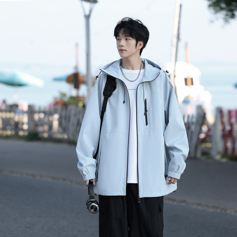 2025年春季新款男女同款户外潮流时尚运动夹克外套HS8803-P65,男装夹克,星座1206（原A206）