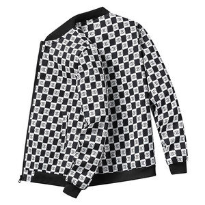 春秋款男士潮流高级感立领棒球服印花夹克休闲外衣男QR601B-P35图片