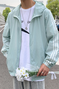 冰丝防晒衣男士夏季新款轻薄透气夹克外套皮肤防紫外线防晒服-P25图片