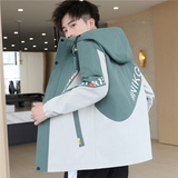 春季新款男装休闲外套上衣小香风韩版潮流翻领夹克男JK9916-P55，男装夹克，星座1206（原A206）