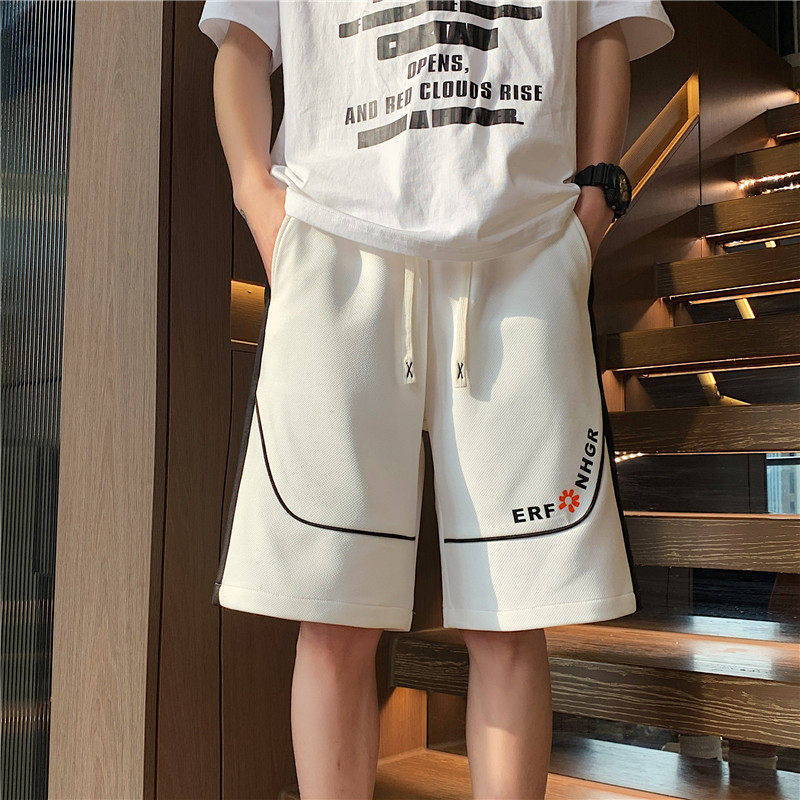 2025新款夏季青少年男士韩版休闲百搭沙滩五分短裤YCGW019-P27,男装牛仔裤,星座1206（原A206）