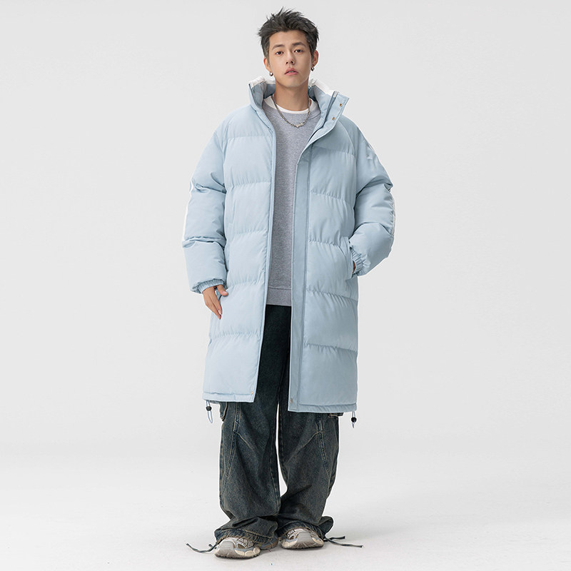 2025冬季新原创宽松高品质双杆中长款棉衣男棉服情侣GS8123-P105,男装棉衣,星座1206（原A206）