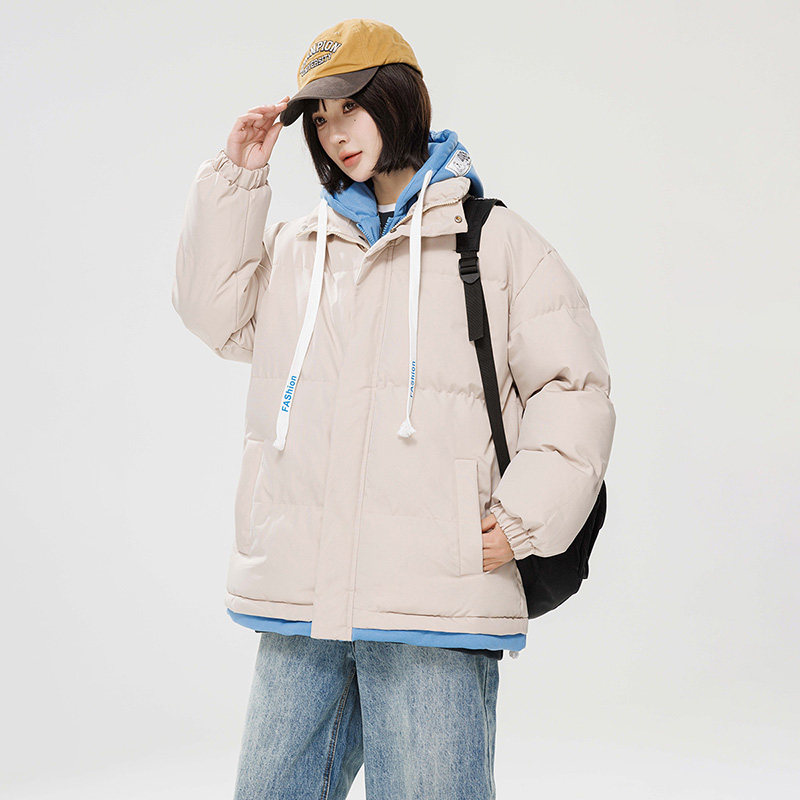 2025冬棉衣男情侣时尚百搭棉服宽松日系假两件外套MY8062-P60,男装棉衣,星座1206（原A206）