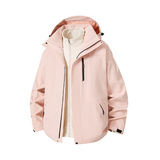 新款男女高品质户外登山服青少年学生冲锋衣夹克外套HS6666-P75，男装夹克，电商A206