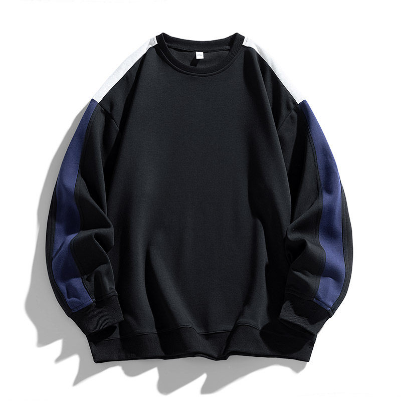 重磅纯色卫衣T恤男宽松春秋款卫衣圆领内搭打底衫男HH8883-P30,男装T恤,星座1206（原A206）