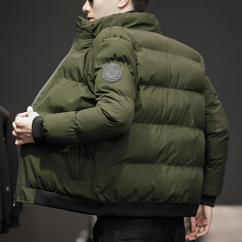 虎头羽绒棉服冬季男士棉衣休闲棉服男棉袄面包服立领外套男,男装棉衣,星座1206（原A206）