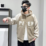 新款欧棉条外套男青少年学生潮流宽松棒球服夹克外套HGC1920-P85，男装夹克，星座1206（原A206）