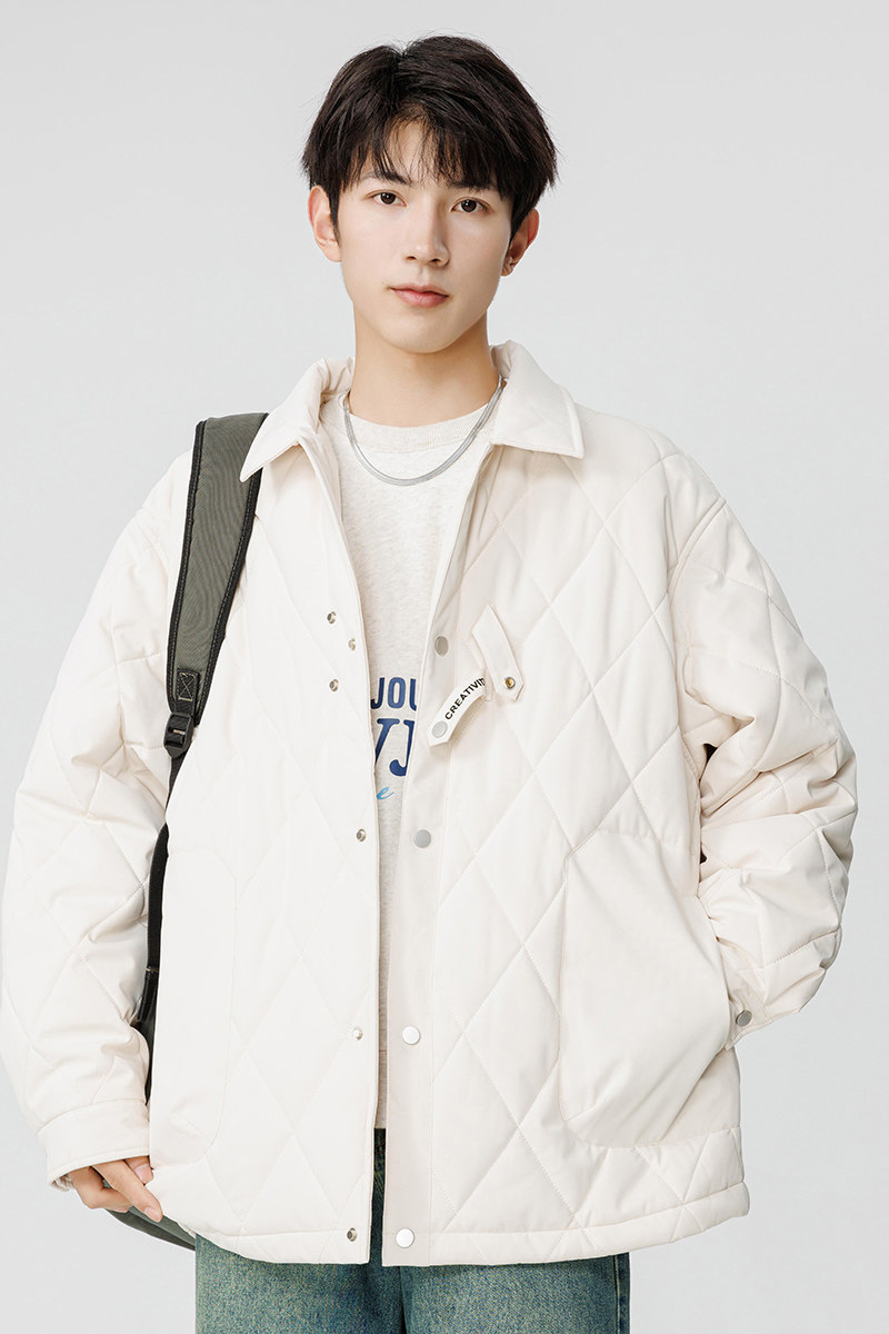 【新品】主推冬季棉衣青少年夹克男士情侣翻棉服外套GS8091-P80,男装夹克,星座1206（原A206）
