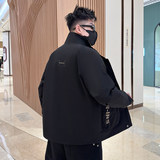 抖音直播2024新款春秋连帽外套开衫高品质夹克男HGC802-P95，男装夹克，星座1206（原A206）