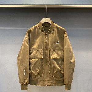 新款春秋高级感痞帅棒球服男士外套工装夹克休闲潮牌HGC22-P75图片