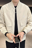 新款春秋高级感痞帅棒球服男士外套工装夹克休闲潮牌HGC22-P75，男装夹克，星座1206（原A206）