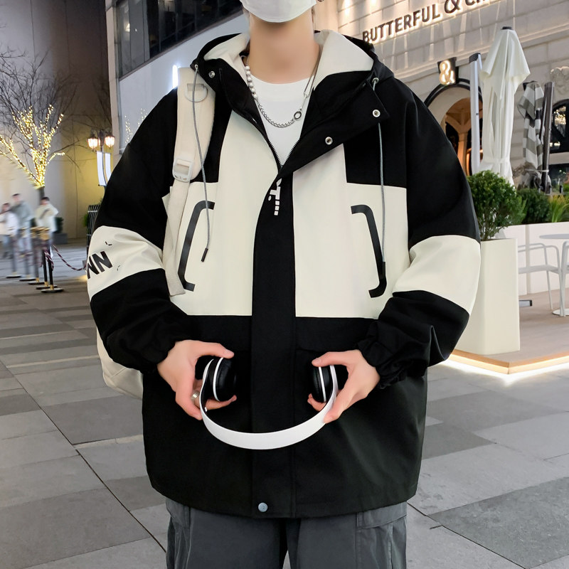 2024新款秋季男士夹克青少年休闲时尚抖音数据好HY8906-P85,男装夹克,星座1206（原A206）