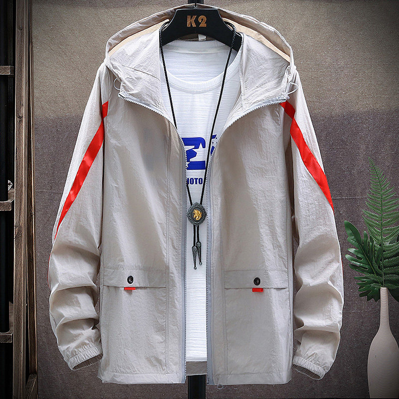 防晒衣男士夏季休闲夹克超薄防紫外线大码上衣服春秋外套F209-P22,男装夹克,星座1206（原A206）