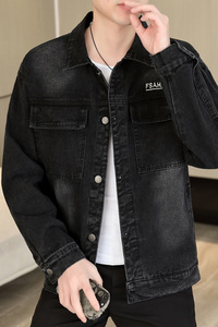 春秋新款翻领外套男休闲宽松青少年夹克JMN7708-P80图片