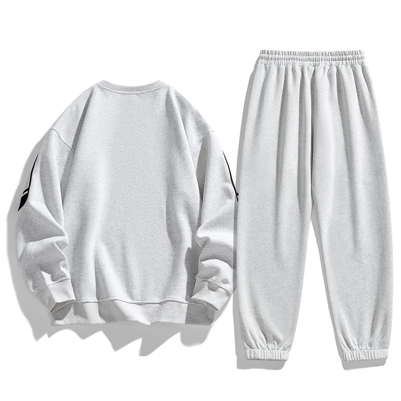 春秋季卫衣休闲套装男2025年新款两件套潮流帅气春秋运动服P60,男装休闲套装,星座1206（原A206）