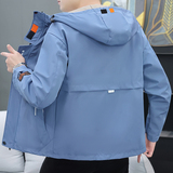 男装夹克新款门襟刺绣工装W612-P48，男装夹克，星座1206（原A206）