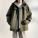 新款男女高品质户外登山服青少年学生冲锋衣夹克外套HS6606-P65，男装夹克，星座1206（原A206）