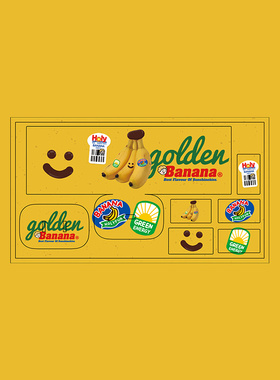 香蕉牛仔20w适用于苹果16/15promax充电器air5贴纸18w快充iphone