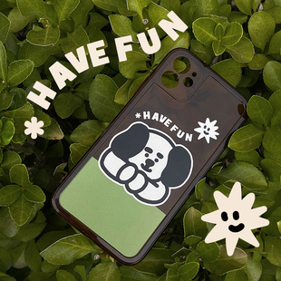 Pro手机壳XSmax7plus 13pro12promax11iPhone11 咖啡小狗适用苹果15proamx 14pro