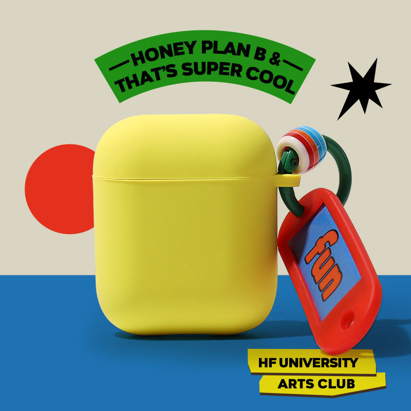 和风猫饭复古黄色配色耳机套适用新款4代airpods1/2/3苹果耳机套airpodpro3硅胶磨砂软全包保护壳apple多巴胺