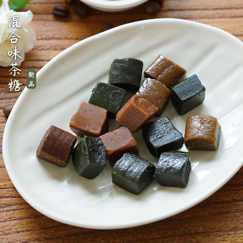 夏午三点  抹茶糖果茉莉硬糖咖啡糖办公室网红休闲小零食喜糖