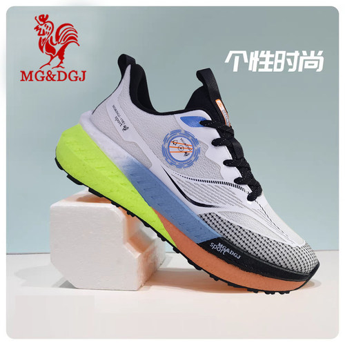 Big Rooster/大公鸡2025春耐低温硅胶抗菌防臭运动休闲鞋(情侣款)