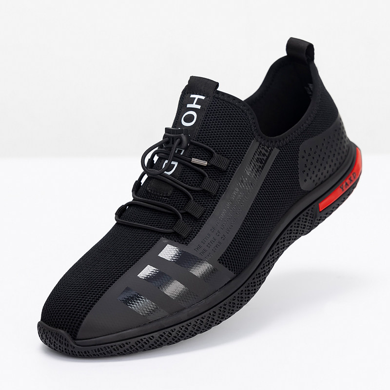 一线撤柜撤标2024年春秋夏季新款时尚百搭男拼接透气时尚运动鞋子