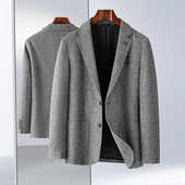 挺括有型不规则线条单西外套 时尚 一线撤柜撤标2024年秋季 男新款