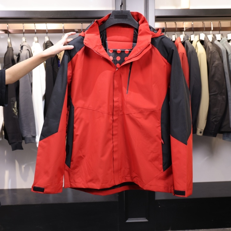 【雅家】撤标撤柜!磁石户外宽松可脱卸帽单层冲锋衣(男女同款)