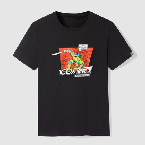 【H家】撤标撤柜！2026年新款卡通印花100%棉舒适情侣款短袖T恤