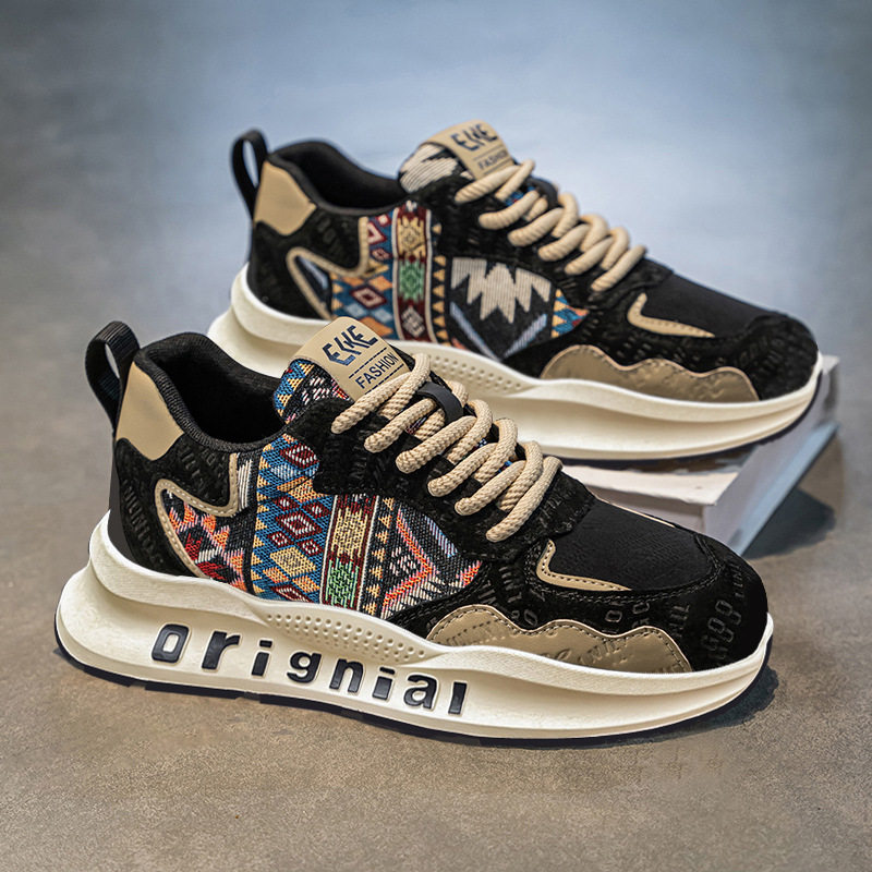 撤标撤柜(H)新款春季百搭厚底休闲青少年跑步阿甘运动老爹潮鞋