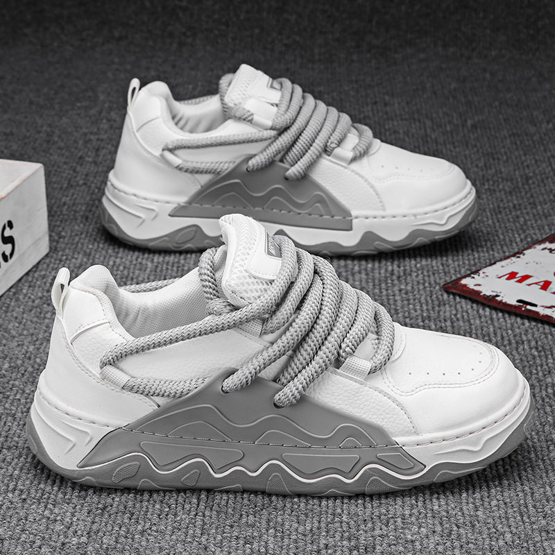 撤标撤柜(H)运动休闲板鞋韩版潮流百搭防滑耐磨鞋子男款轻便潮鞋