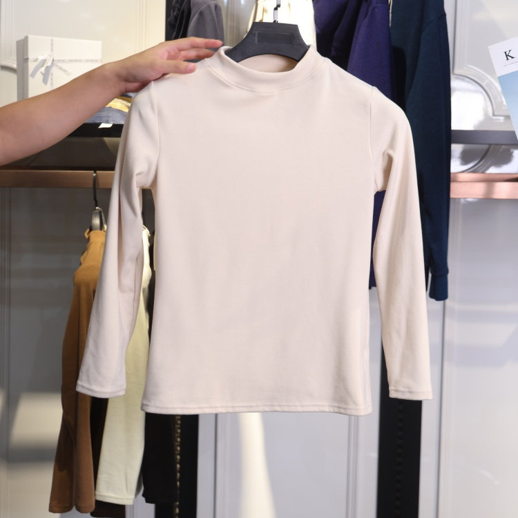 【雅家】撤标撤柜！2025年春秋新款时尚修身含羊绒蛋白情侣打底衫,女装/女士精品,T恤,淘宝优惠券,粉丝福利购,淘宝优惠卷