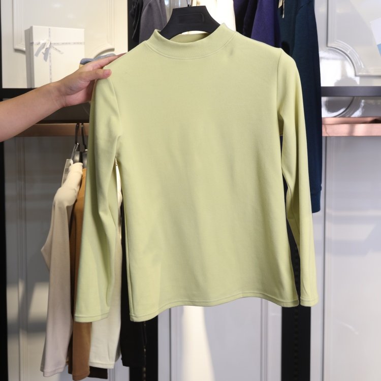 【雅家】撤标撤柜！2025年春秋新款时尚修身含羊绒蛋白情侣打底衫