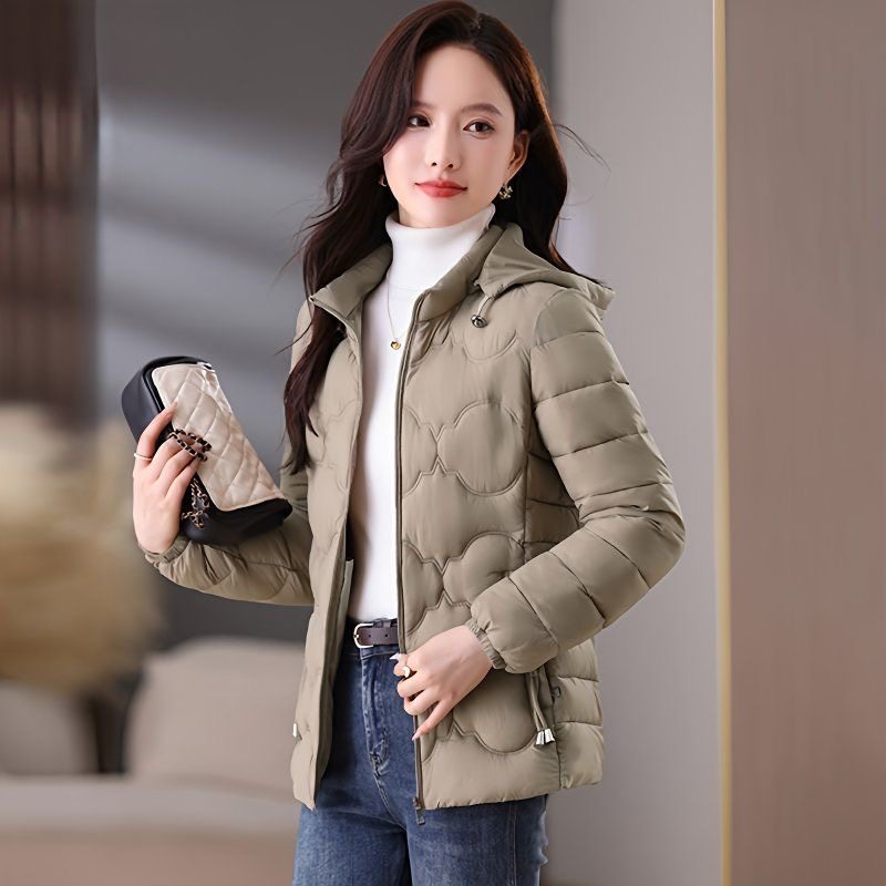 撤标撤柜(E)中老年棉服冬季韩版时尚百搭棉衣女加厚宽松面包服