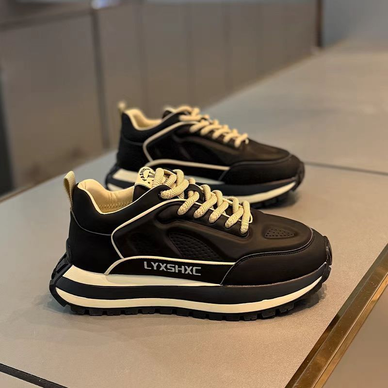 撤标撤柜（H）低帮软底透气鞋子男拼色百搭男士潮流休闲运动鞋