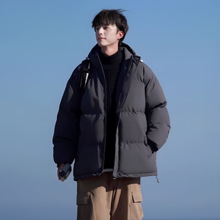 男女款 宽松加厚保暖纯色面包服连帽棉衣 新款 撤柜撤标2024年秋季