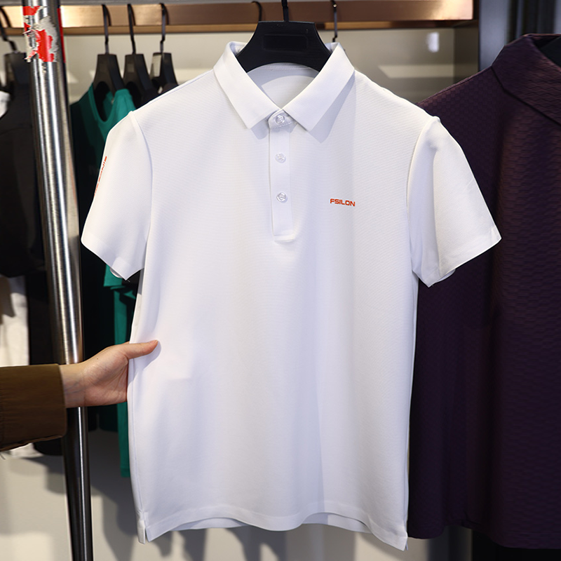 【雅家】撤标撤柜！夏季男士舒适透气简约运动翻领短袖POLO衫上衣