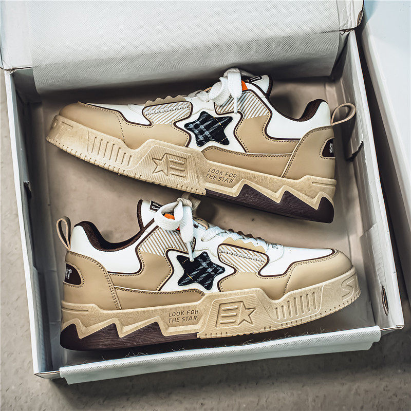 撤标撤柜（H）透气运动休闲星星鞋潮流百搭青少年小众设计潮鞋
