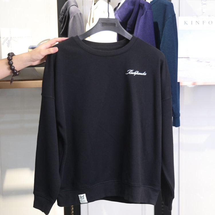 【豆家】撤标撤柜！2025秋情侣上衣圆领长袖字母印花卫衣潮流百搭,男装,卫衣,淘宝优惠券,粉丝福利购,淘宝优惠卷